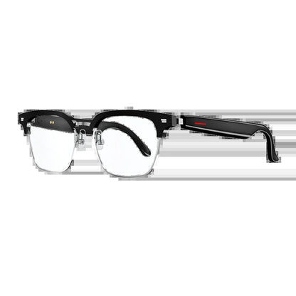 Bluetooth Smart Glasses with Automatic Adjustment and Wireless Headset, Anti-Blue Light Sunglasses for Men and Women, Waterproof Design