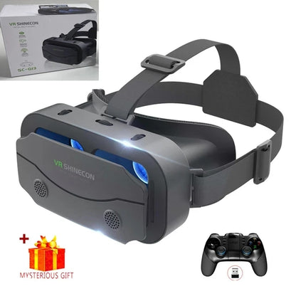 3D Virtual Reality Headset for Smartphones - VR Glasses with Advanced Lens Technology