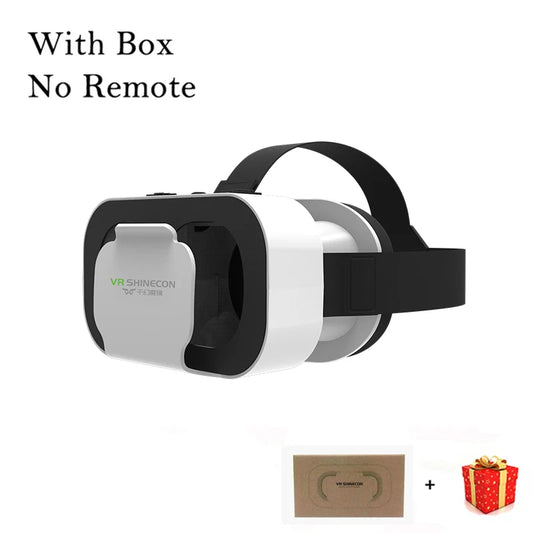 3D Virtual Reality Headset for Smartphones - VR Glasses with Advanced Lens Technology