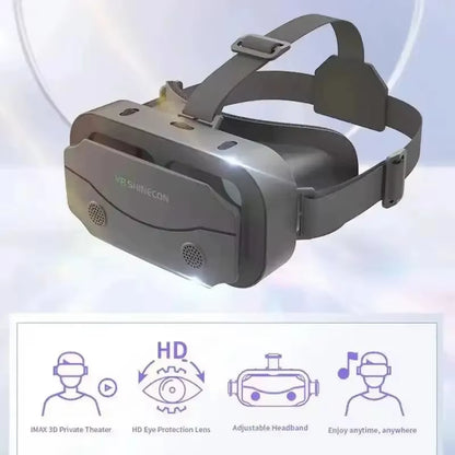 3D Virtual Reality Headset for Smartphones - VR Glasses with Advanced Lens Technology