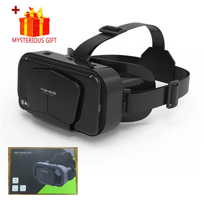 3D Virtual Reality Headset for Smartphones - VR Glasses with Advanced Lens Technology