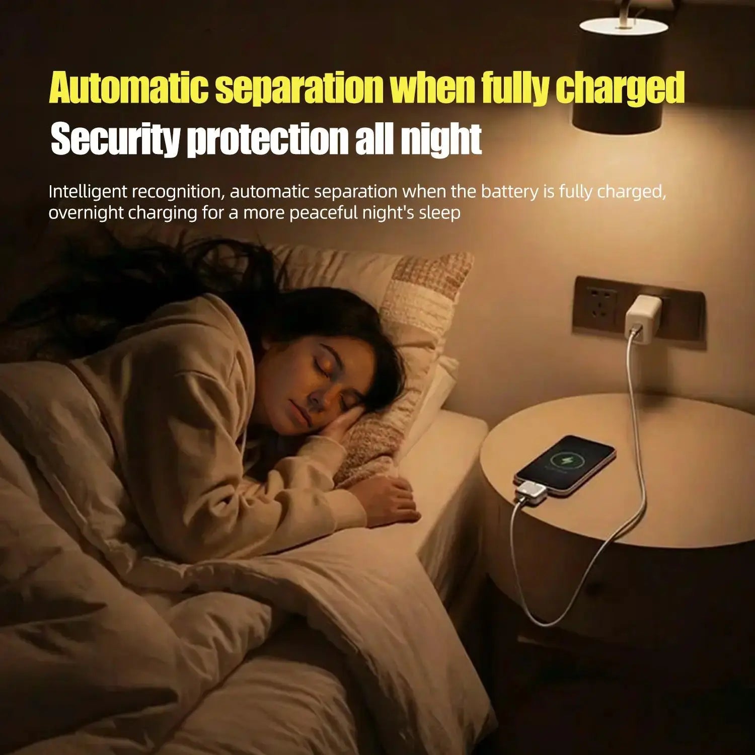 HEXIBII 140W Physical Disconnect Battery Guard with Auto Eject Charger and Smart Auto Stop Charging Protection for Safe Overnight Charging - Universal Overcharge Protection for Phones, Laptops, and Tablets