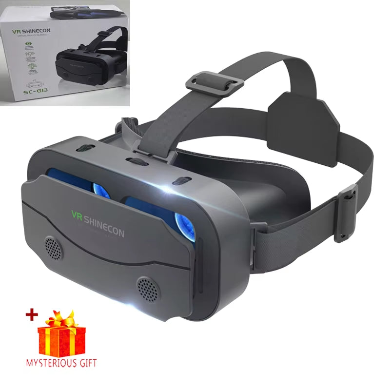 3D Virtual Reality Headset for Smartphones - VR Glasses with Advanced Lens Technology