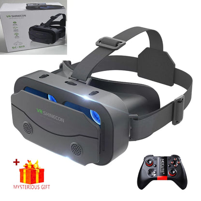 3D Virtual Reality Headset for Smartphones - VR Glasses with Advanced Lens Technology