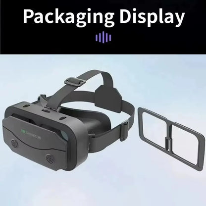 3D Virtual Reality Headset for Smartphones - VR Glasses with Advanced Lens Technology